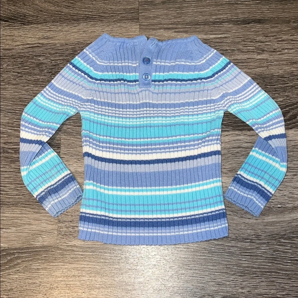 GAP infants Sweater in Blue and White Stripes 18 months